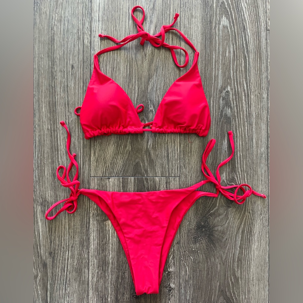 Red bikini